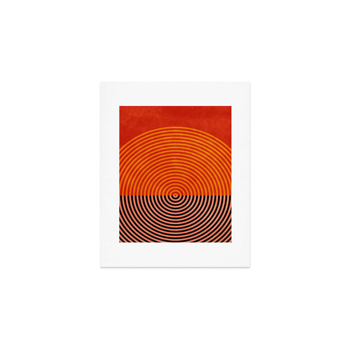 lines and shapes 1 abstract geometric Art Print Gallery Image 1