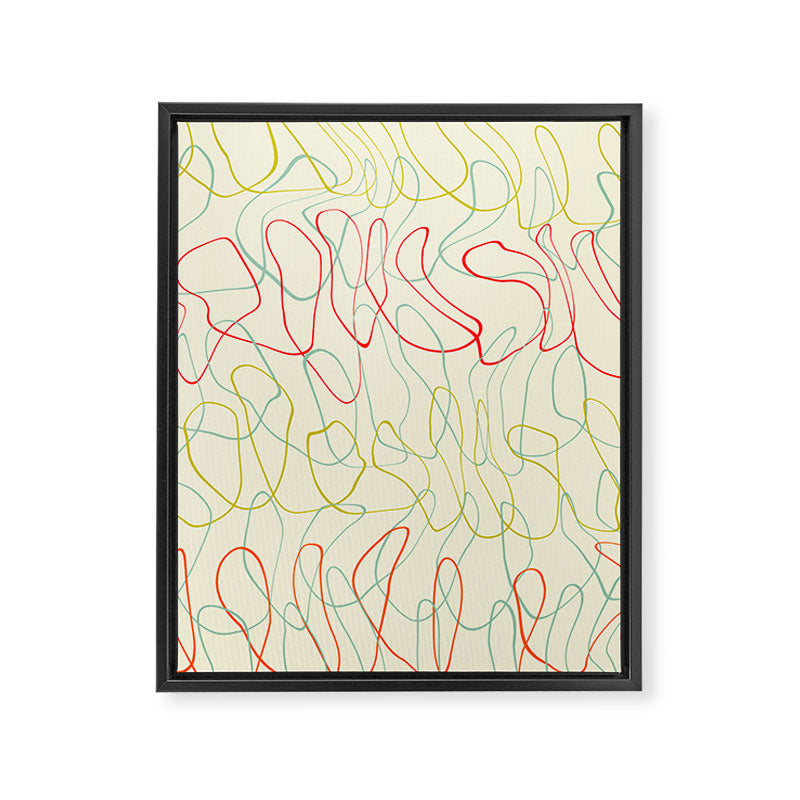 lines I Framed Canvas Print Gallery Image 6