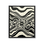 lines Framed Canvas Print Gallery Image 8
