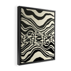 lines Framed Canvas Print Gallery Image 2
