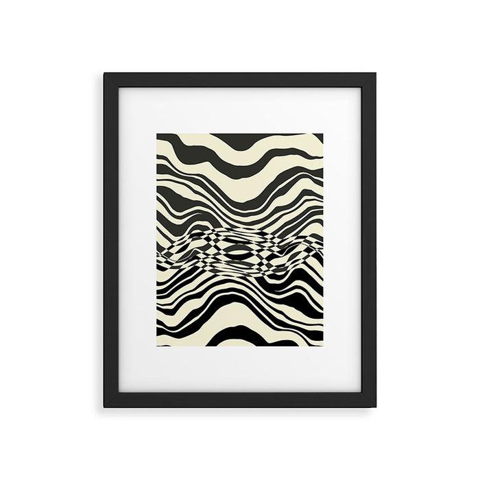 lines Framed Art Print Gallery Image 1