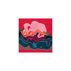 liquid shapes Art Print Gallery Image 1