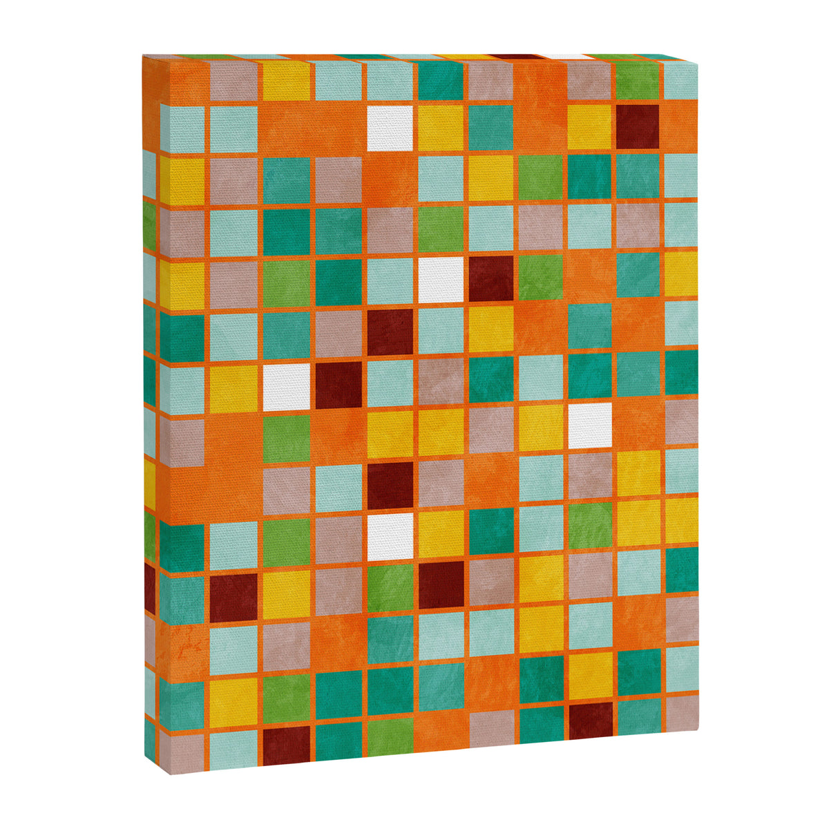 little sunny checkers Canvas Print Gallery Image 8