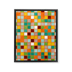 little sunny checkers Framed Canvas Print Gallery Image 8