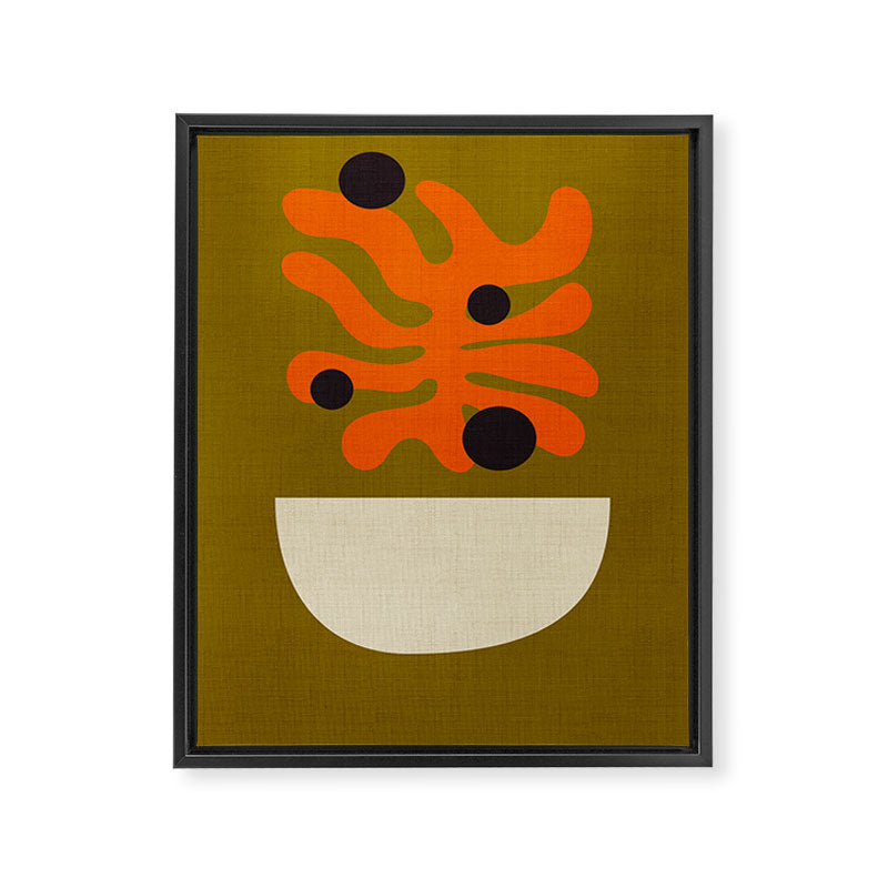 matisse minimal abstract Framed Canvas Print Gallery Image 6