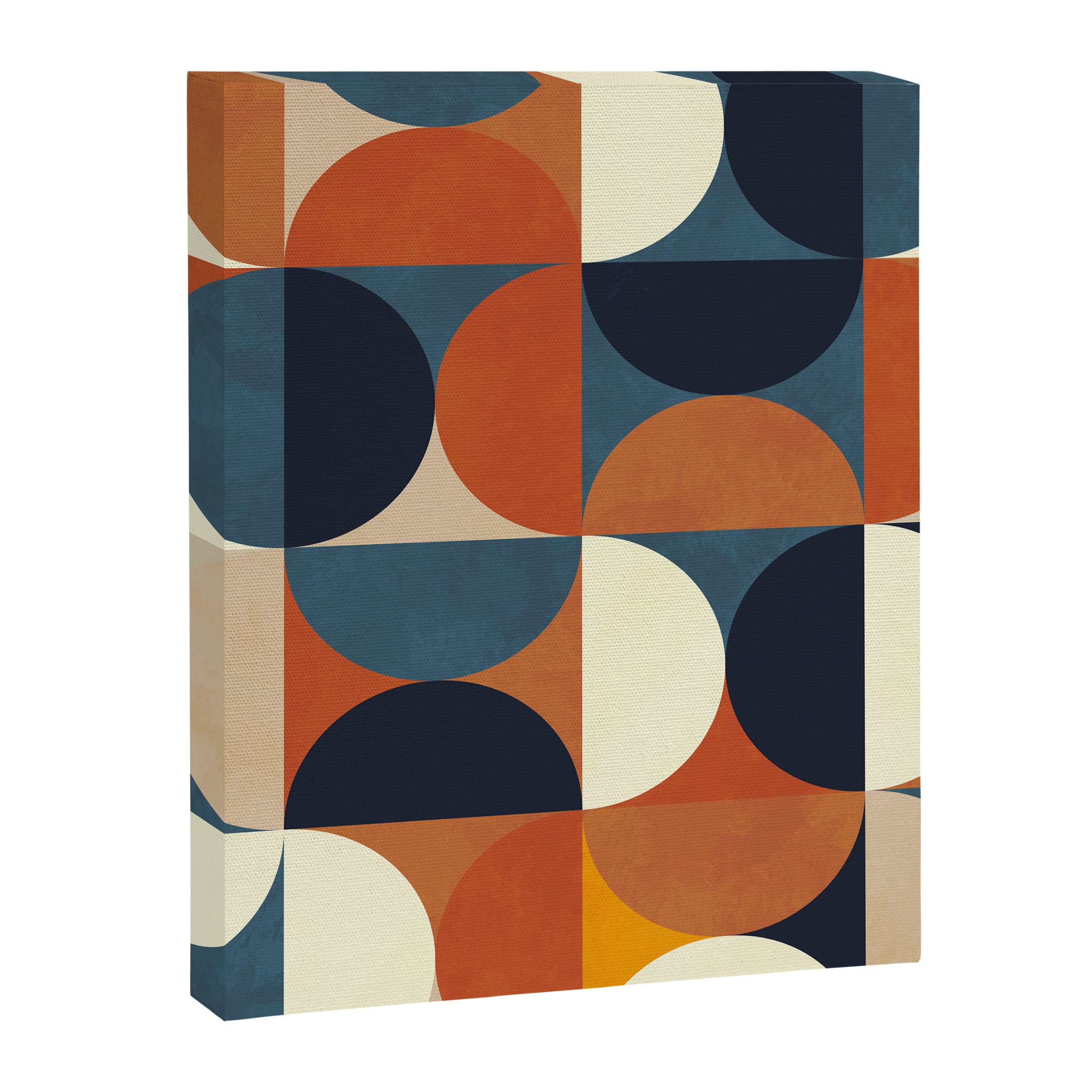 mid century abstract shapes fall winter 1 Canvas Print Gallery Image 8