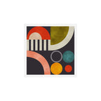 mid century bauhaus geometry abstract 2020 3 Art Print Gallery Image 1