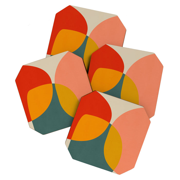 mid century bauhaus modern 2021 3 Coaster Gallery Image 1
