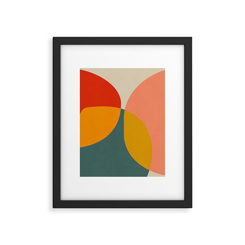 mid century bauhaus modern 2021 3 Framed Art Print Gallery Image 6