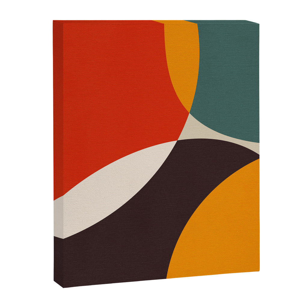 mid century bauhaus modern 2021 Canvas Print Gallery Image 8