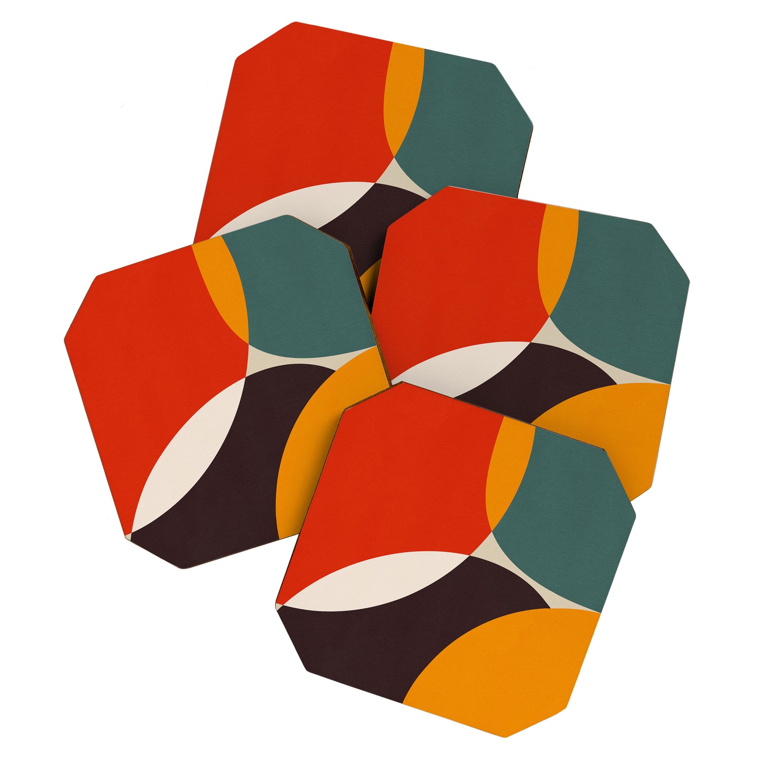 mid century bauhaus modern 2021 Coaster Gallery Image 1