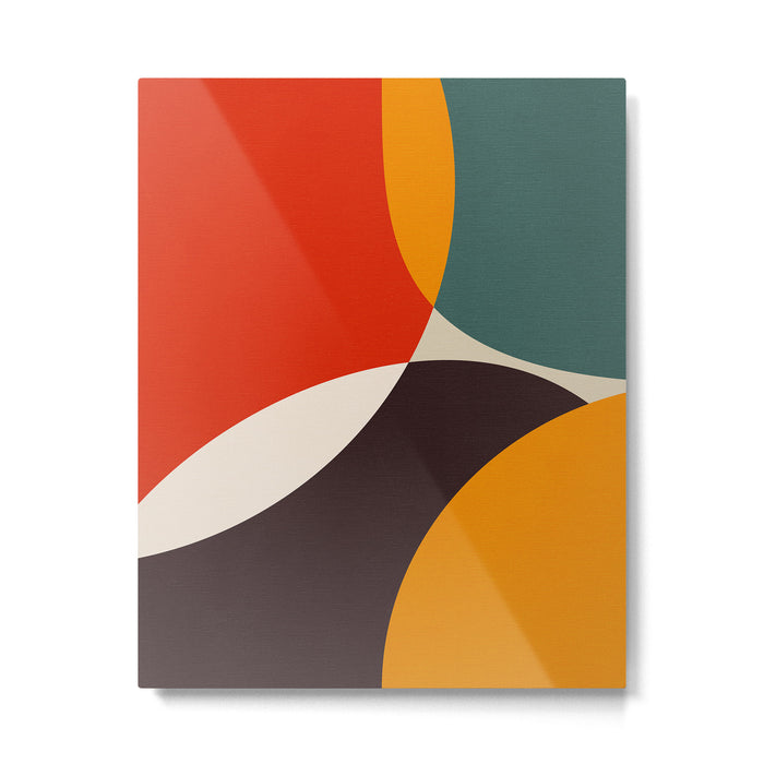 mid century bauhaus modern 2021 Metal Print Gallery Image 1