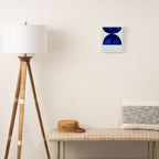 mid century blue Canvas Print Gallery Image 2
