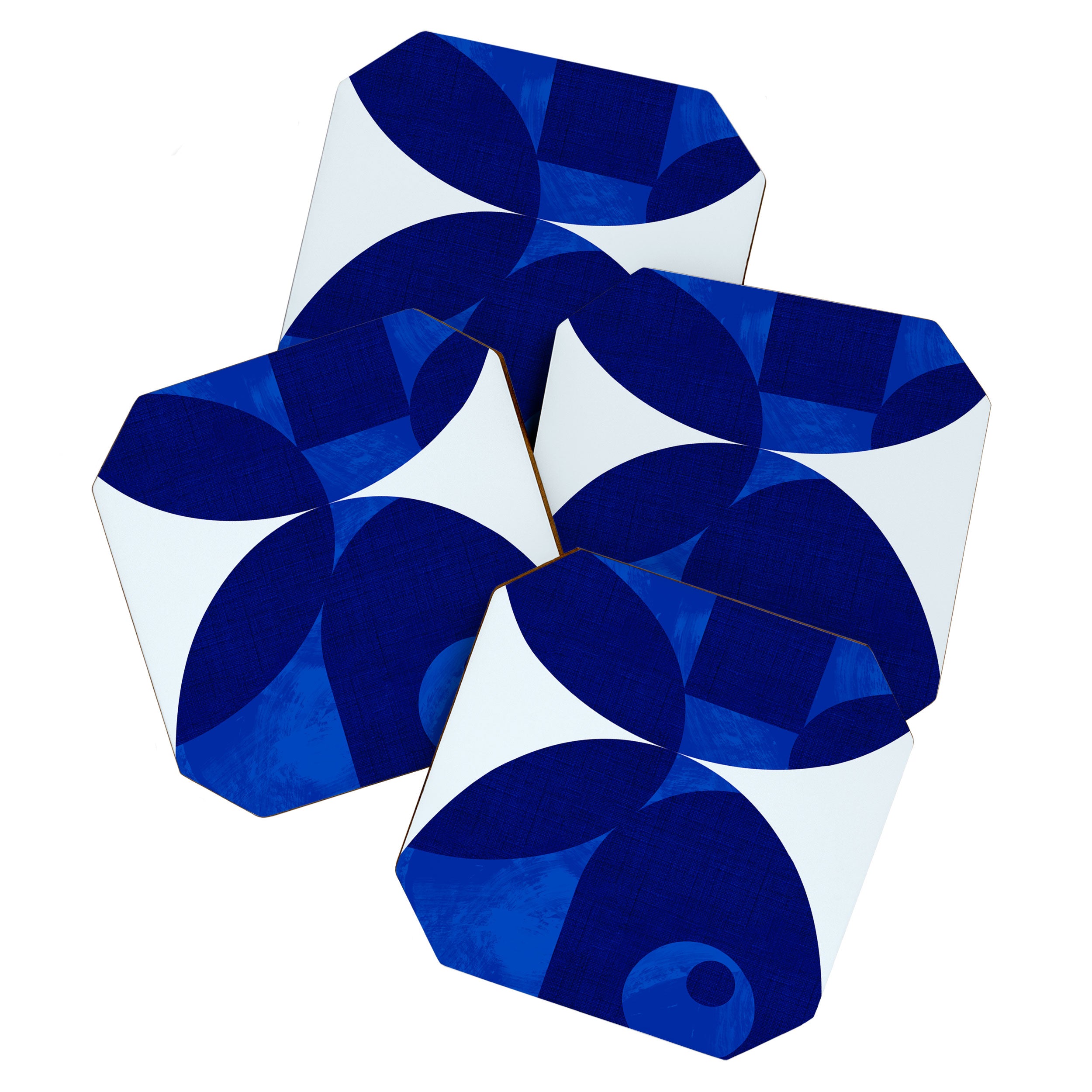 mid century blue Coaster Gallery Image 1