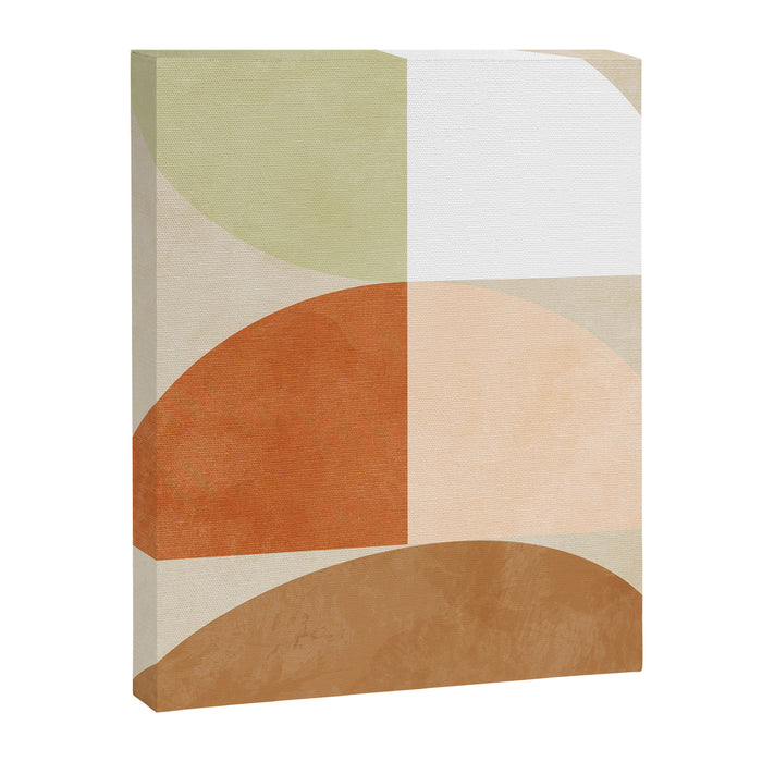 mid century boho shape minimal Canvas Print Gallery Image 1