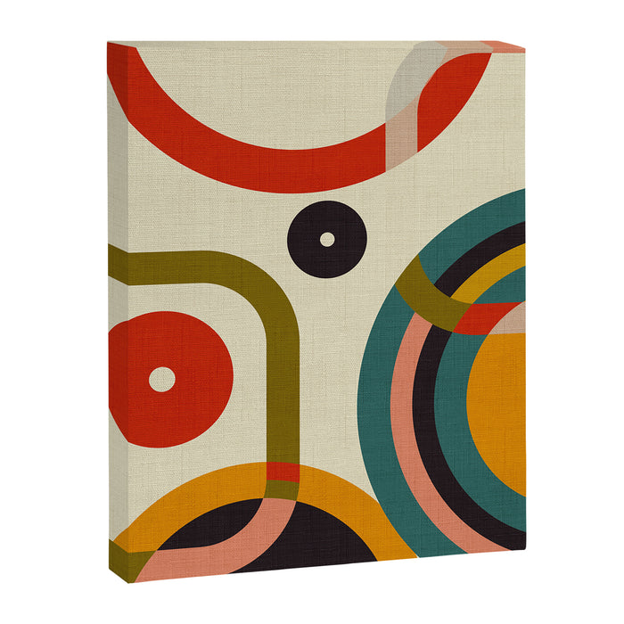 mid century cirque Canvas Print Gallery Image 1
