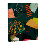 mid century garden shapes Canvas Print Gallery Image 6
