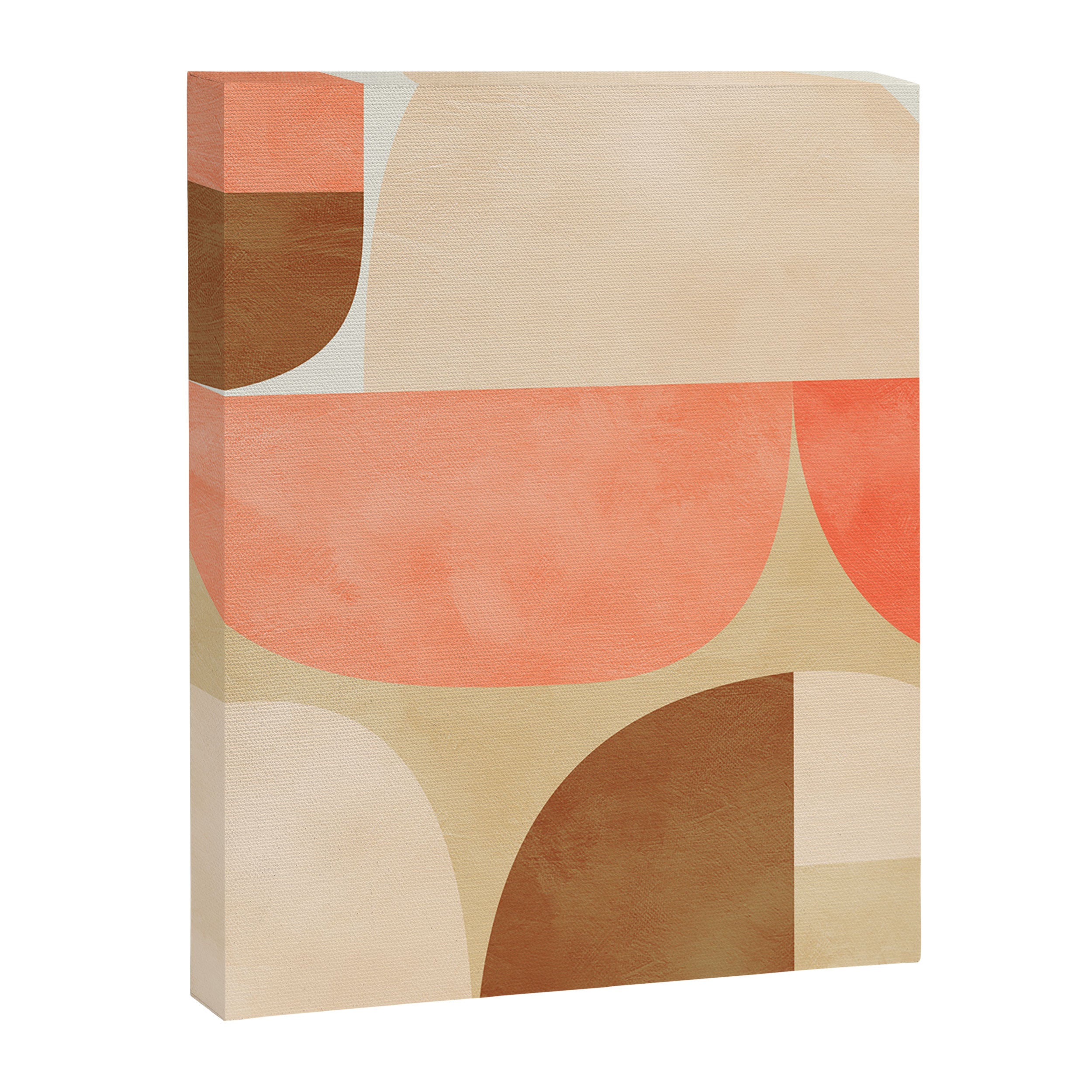 mid century geometric abstract 6 Canvas Print Gallery Image 6