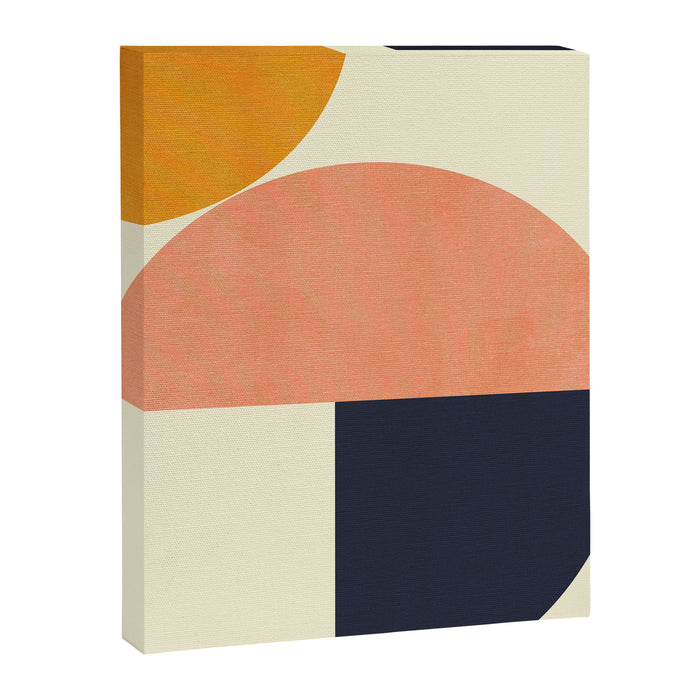 mid century geometric Canvas Print Gallery Image 1
