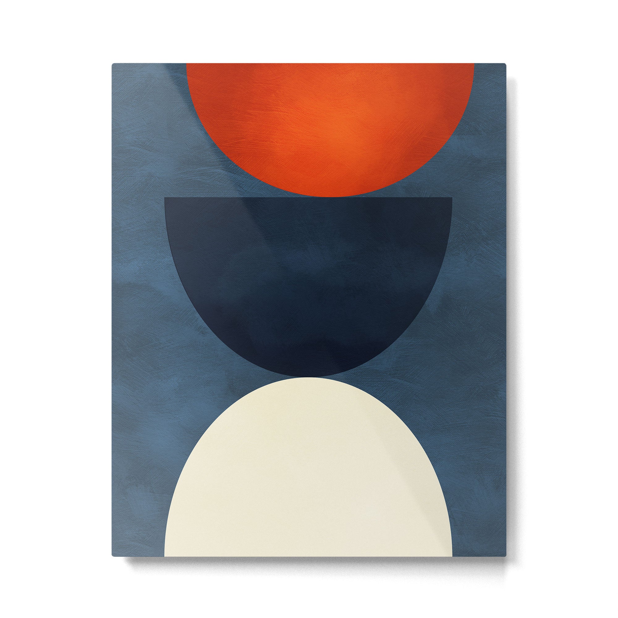 mid century geometric autumn 4 Metal Print Gallery Image 4