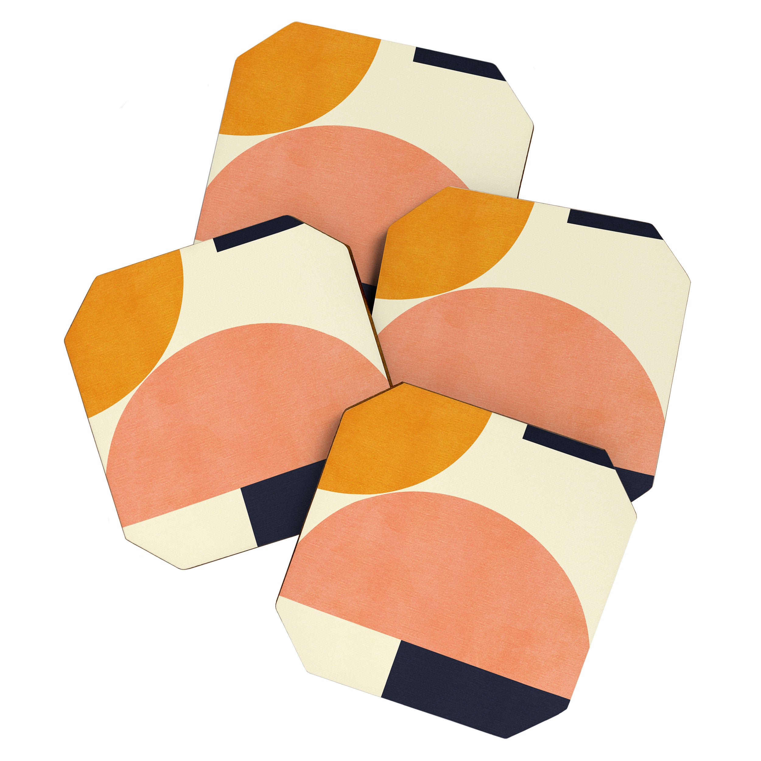 mid century geometric Coaster Gallery Image 1