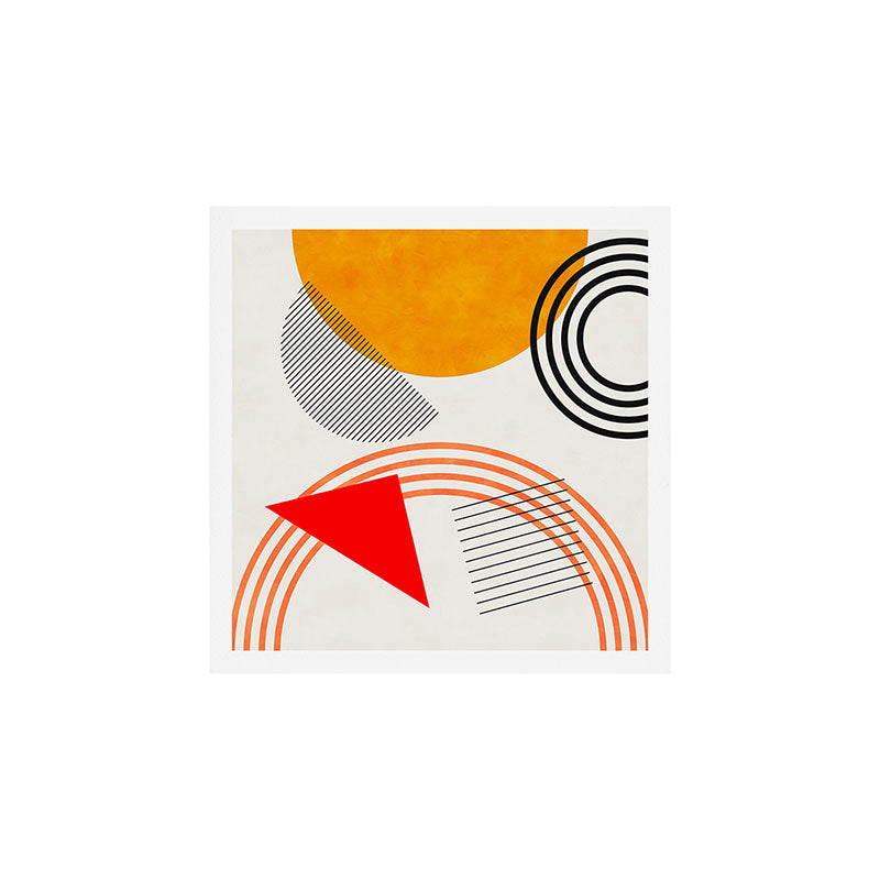 mid century geometry 2021 9 Art Print Gallery Image 1