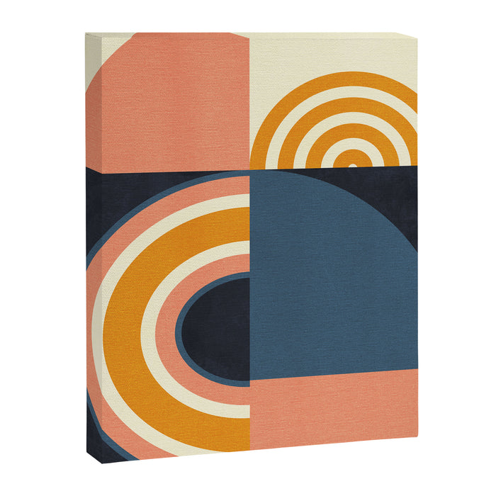 mid century geometry IV Canvas Print Gallery Image 1