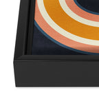 mid century geometry IV Framed Canvas Print Gallery Image 3