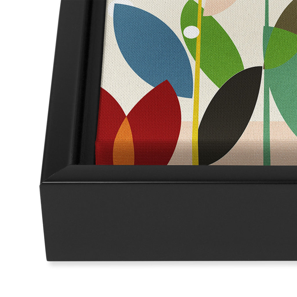 mid century Framed Canvas Print Gallery Image 3