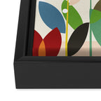 mid century Framed Canvas Print Gallery Image 3