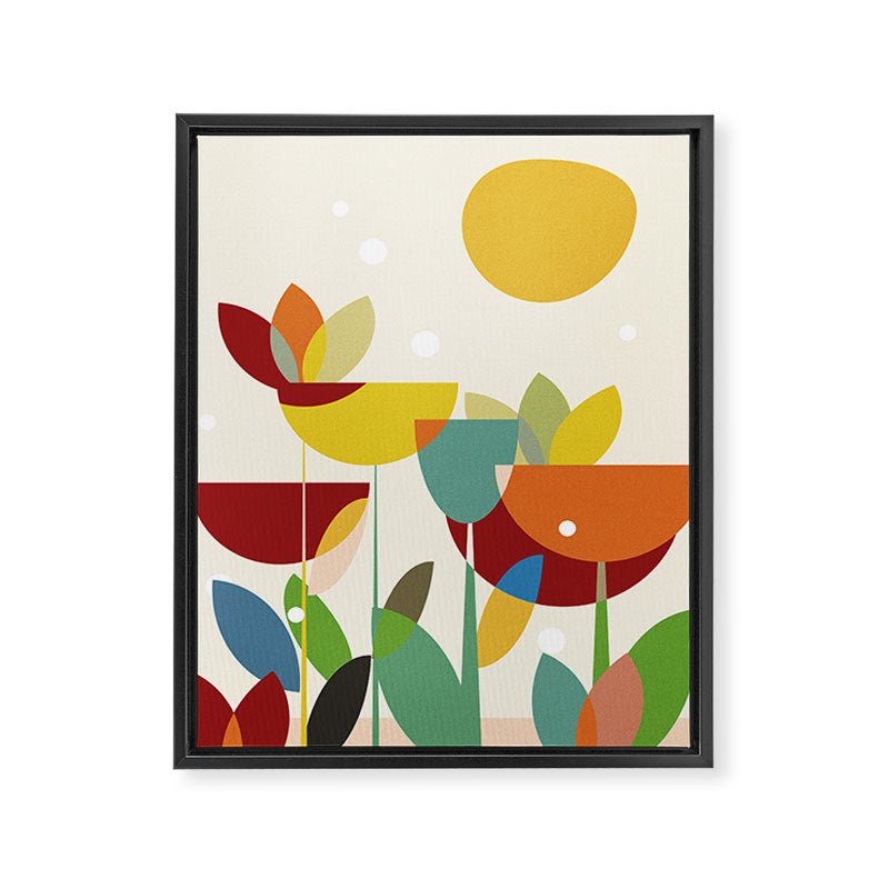 mid century Framed Canvas Print Gallery Image 8