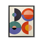 mid century modern 2022 2 Framed Canvas Print Gallery Image 8
