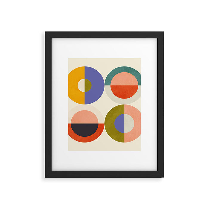 mid century modern 2022 3 Framed Art Print Gallery Image 1