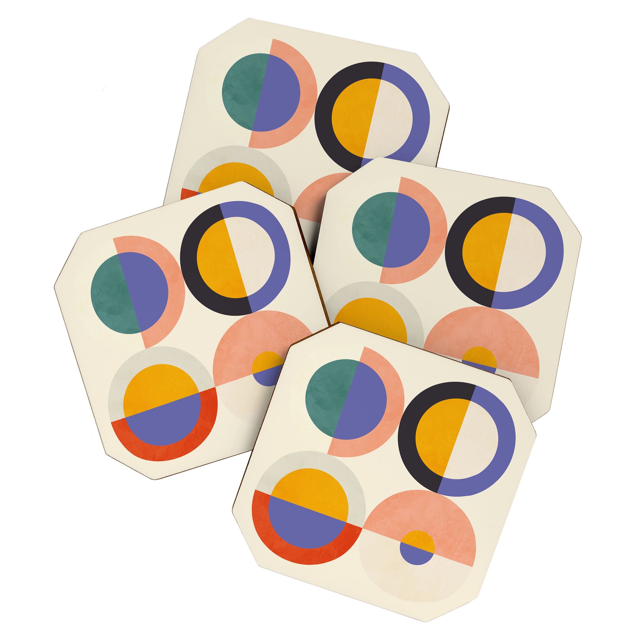 mid century modern 2022 4 Coaster Gallery Image 1