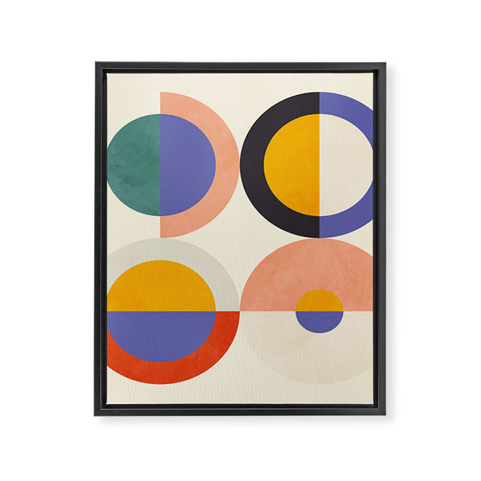 mid century modern 2022 4 Framed Canvas Print Gallery Image 1