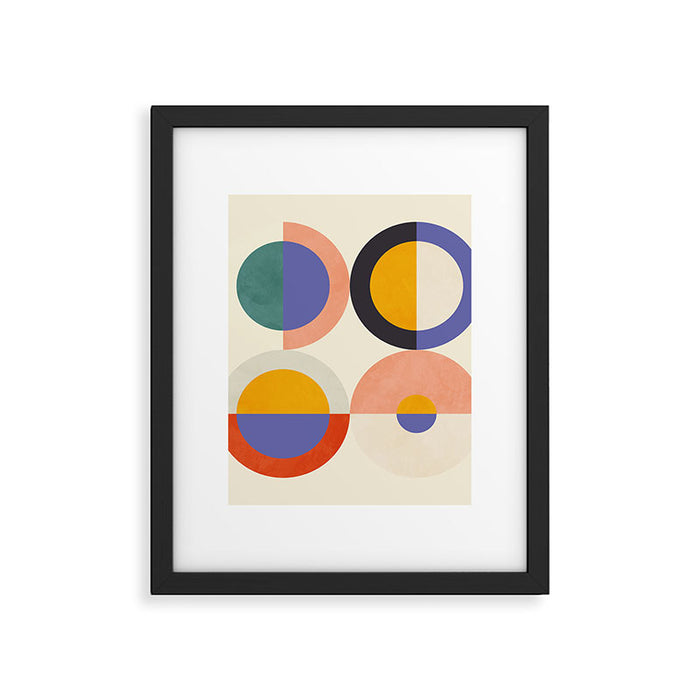 mid century modern 2022 4 Framed Art Print Gallery Image 1
