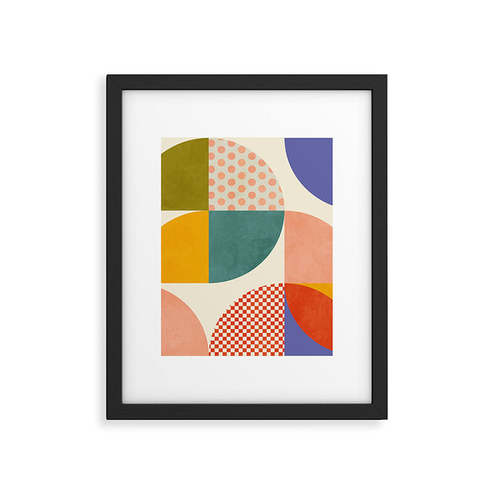 mid century modern 2022 5 Framed Art Print Gallery Image 1