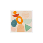 mid century modern abstract design Art Print Gallery Image 1