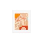 mid century modern abstract design II Art Print Gallery Image 1