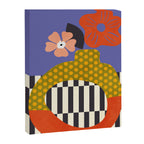 mid century modern bloom shapes Canvas Print Gallery Image 8