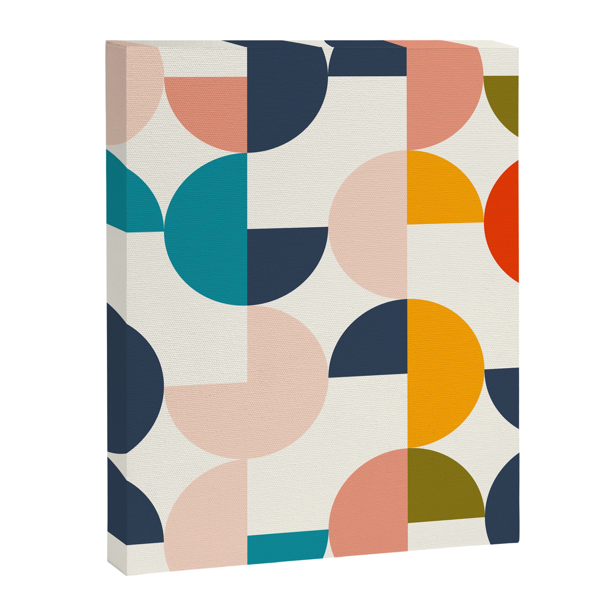 Mid Century Modern Geometry 2 Canvas Print Gallery Image 8