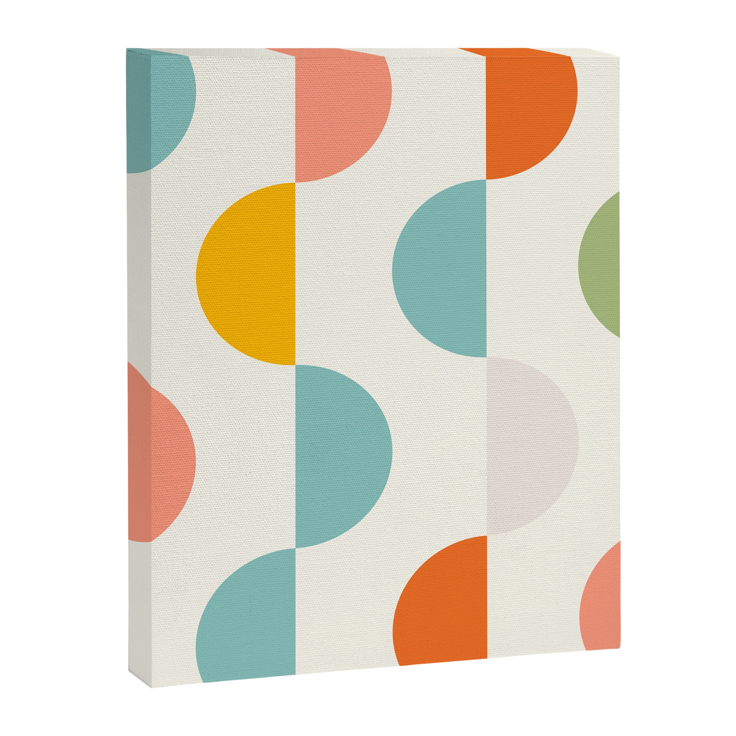 Mid Century Modern Geometry 3 Canvas Print Gallery Image 8