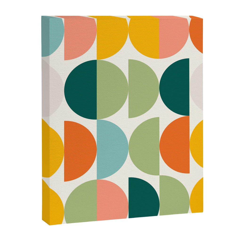 Mid Century Modern Geometry 4 Canvas Print Gallery Image 8