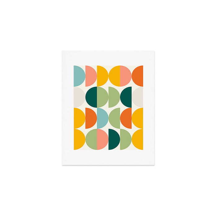 Mid Century Modern Geometry 4 Art Print Gallery Image 1
