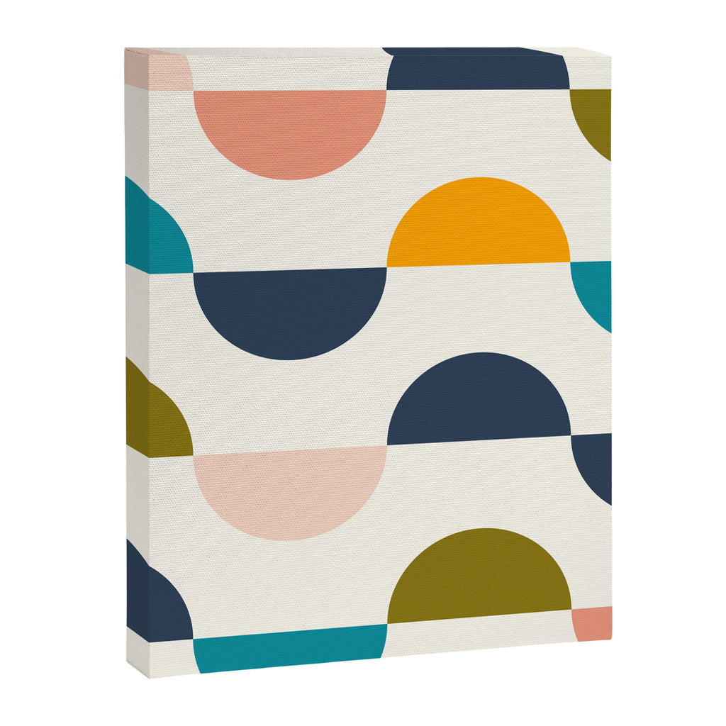 Mid Century Modern Geometry 5 Canvas Print Gallery Image 8