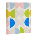 Mid Century Modern Geometry Pastel 2 Canvas Print Gallery Image 8