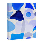 mid century modern organic blue Canvas Print Gallery Image 8