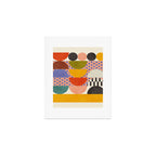 mid century modern shapes 6 22 Art Print Gallery Image 1