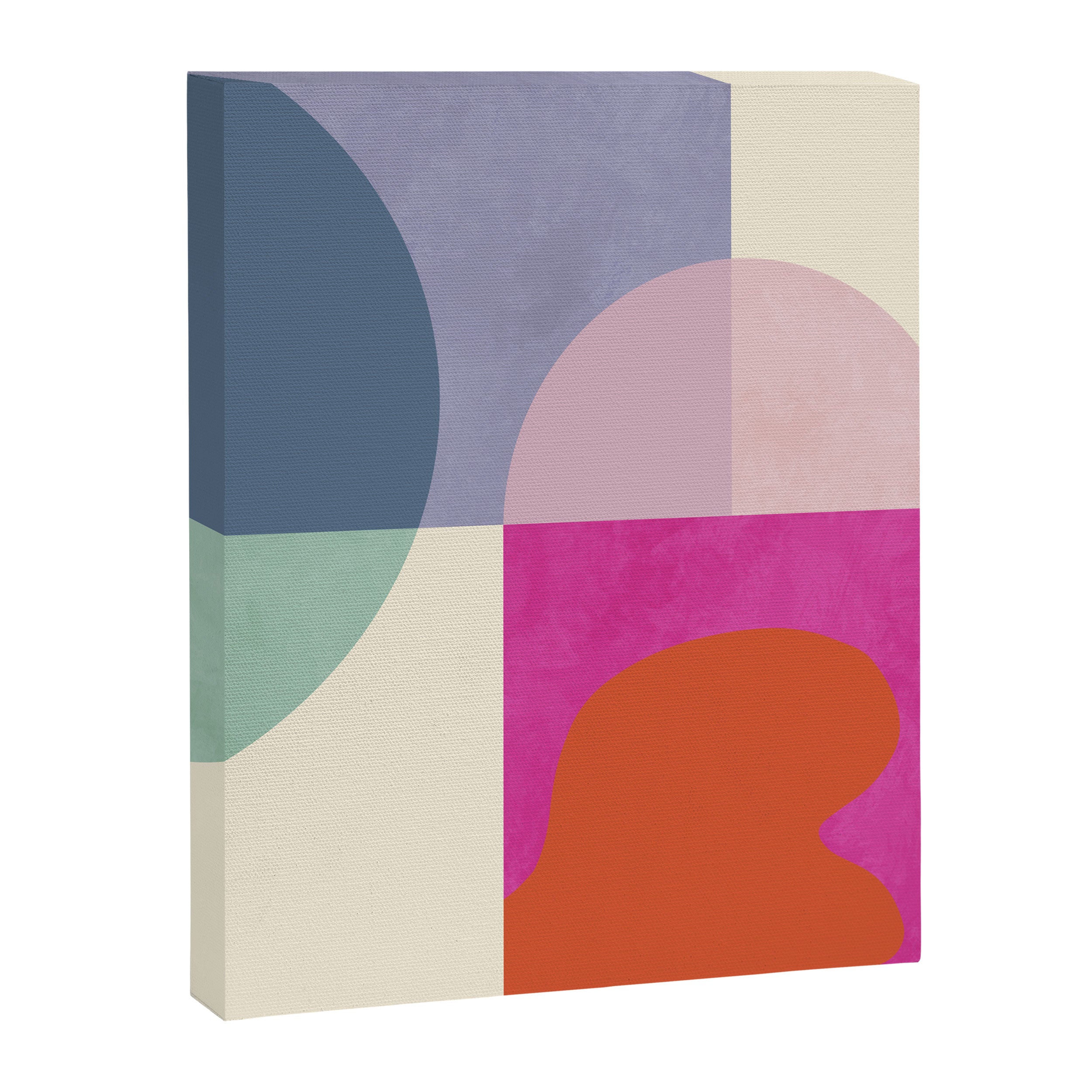 mid century modern shapes Canvas Print Gallery Image 8