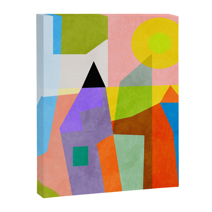 mid century modern spring III Canvas Print Gallery Image 1
